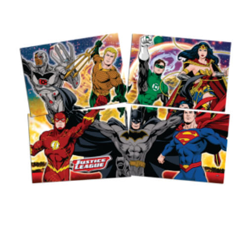 Painel Liga Da Justiça Ilustrada Festcolor