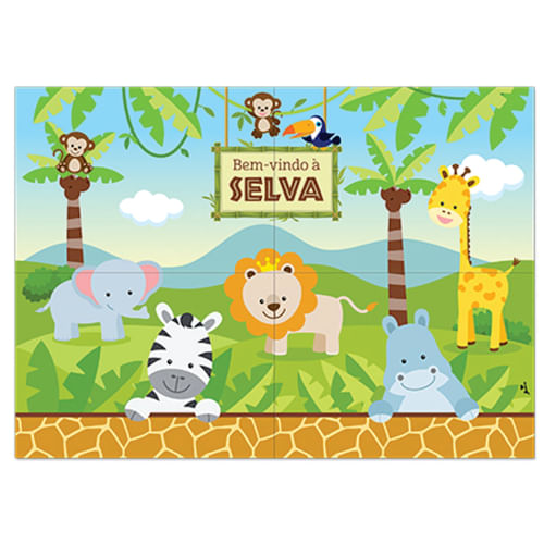 Painel Bem Vindo A Selva Junco