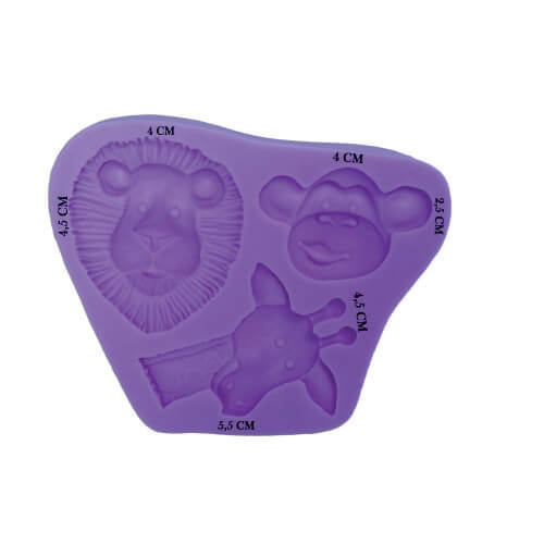Molde Silicone Safari (Gmezn973) Primechef