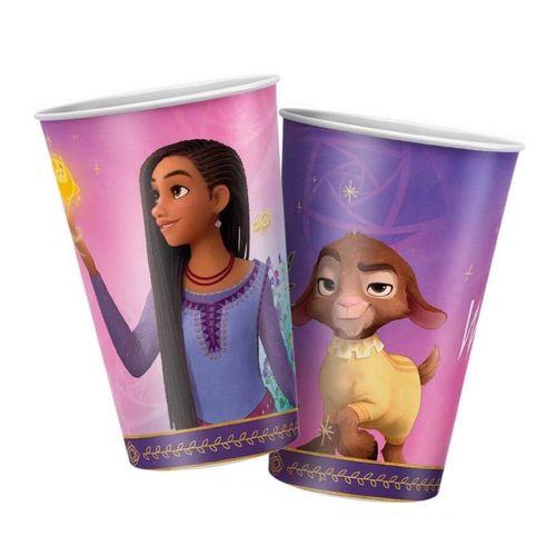 Copo Descartável Papel 180 Ml Wish C/ 8 Un Regina