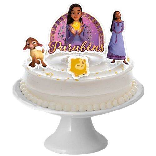Decoração De Bolo Wish Regina