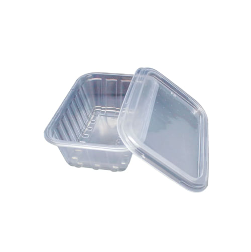 Kit Pote Retangular 250 Ml C/ 24 Un Prafesta