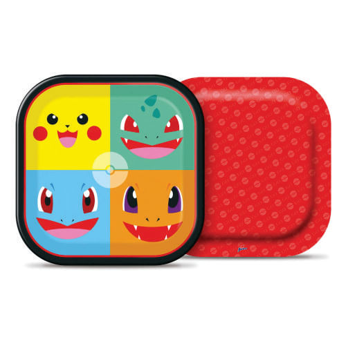 Prato 18 Cm Pocket Monster C/ 8 Un Junco