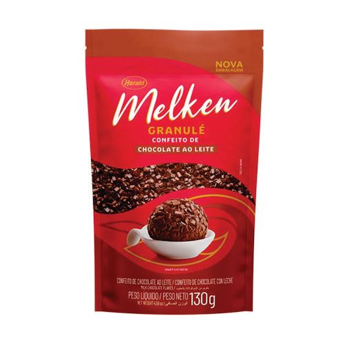 Granule Chocolate Ao Leite Melken 130 Gr Harald