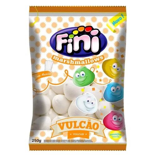 Marshmallow Vulcão Branco 250 Gr Fini