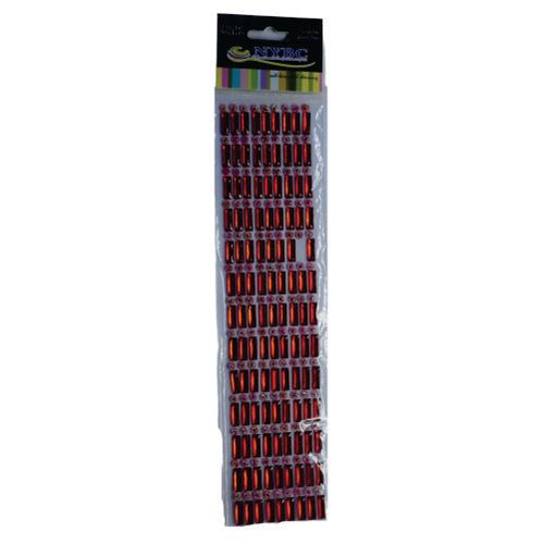 Cartela De Adesivo Mixer 43 Cor 122 Vermelho Nybc
