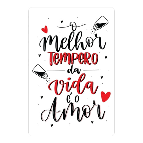 Placa Decorativa (Pd123) O Melhor Tempero Davys