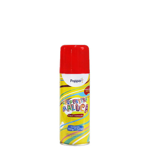 Serpentina Maluca 150 Ml Vermelha Popper