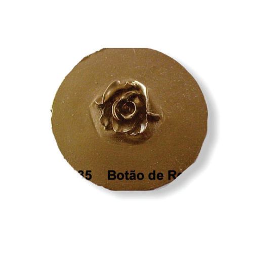 Molde Silicone Botão De Rosa B1135 Vianna