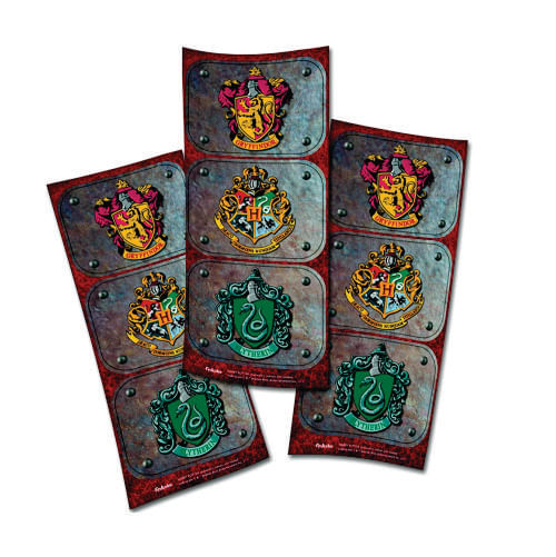 Adesivo Retangular Harry Potter C/ 12 Un Festcolor