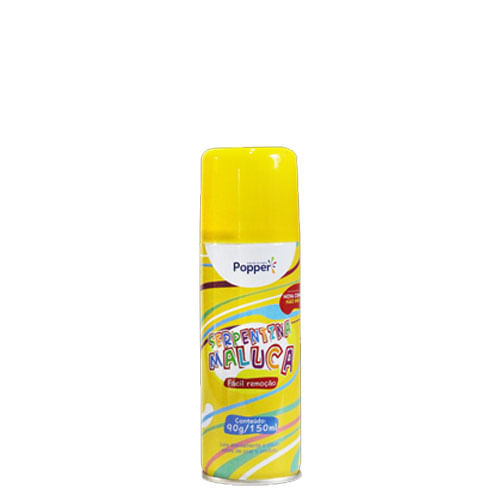 Serpentina Maluca 150 Ml Amarelo Popper