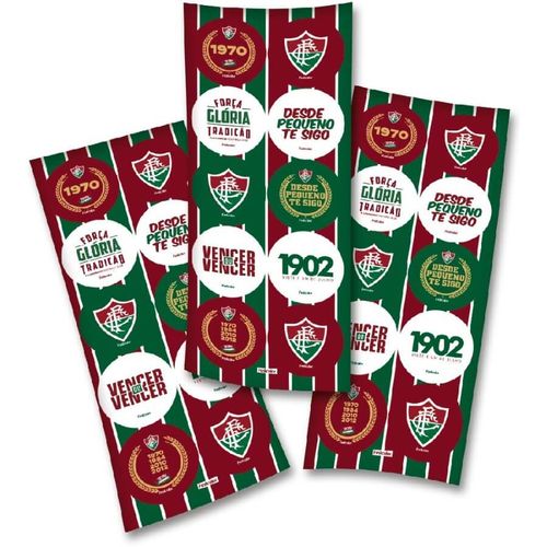 Adesivo Fluminense C/ 30 Un Festcolor