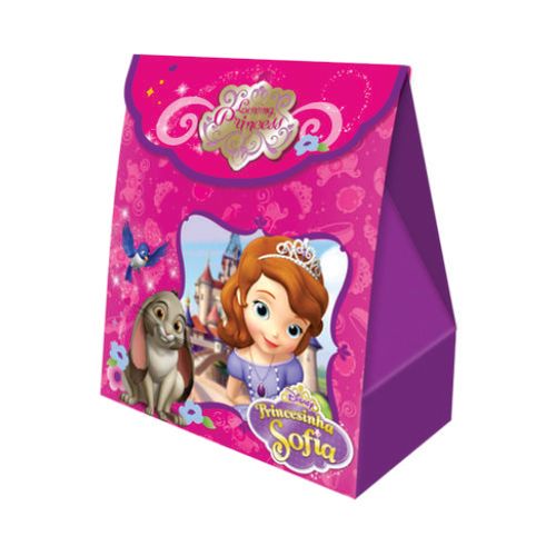 Caixa Surpresa Envelope  Princesa Sofia C/ 8 Un Regina