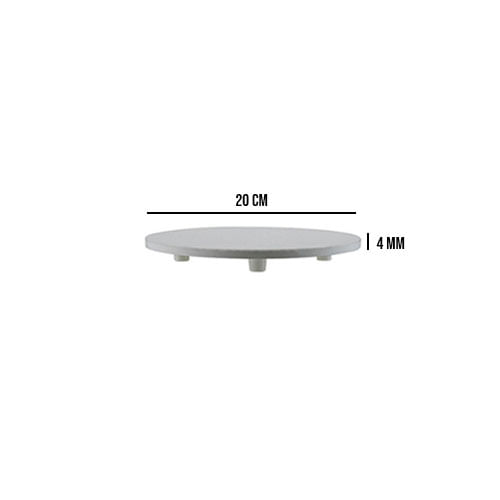 Tabua Redonda De Mdf 20 Cm X 4 Mm (832229) Avare