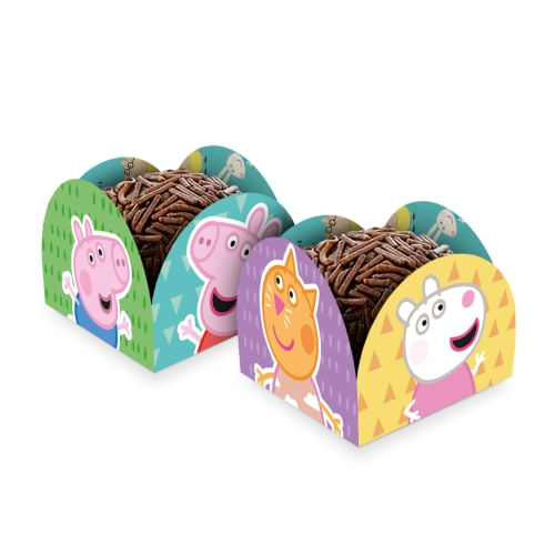 Porta Forma Peppa Pig C/ 50 Un Regina
