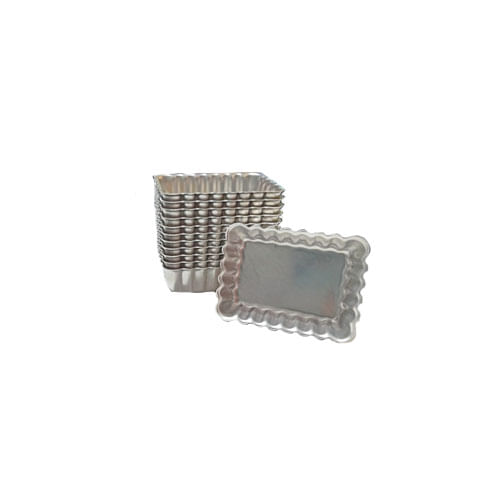 Forma Reta Crespa 7x5 Cm C/ 12 Un (2638) Caparroz