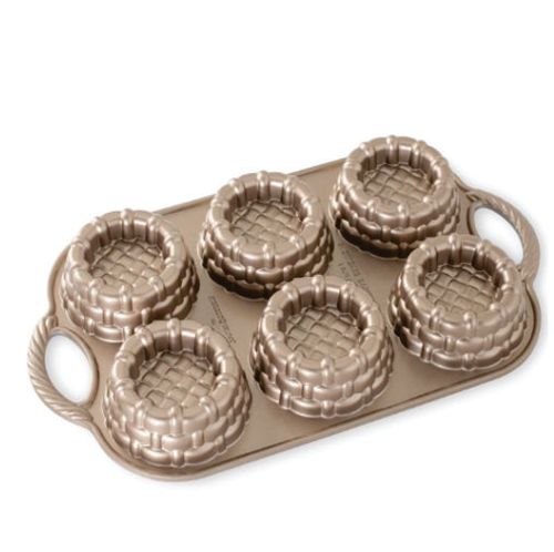 Forma Em Aluminio Fundido Shortcake Baskets (Nw-54348) Nordic Ware