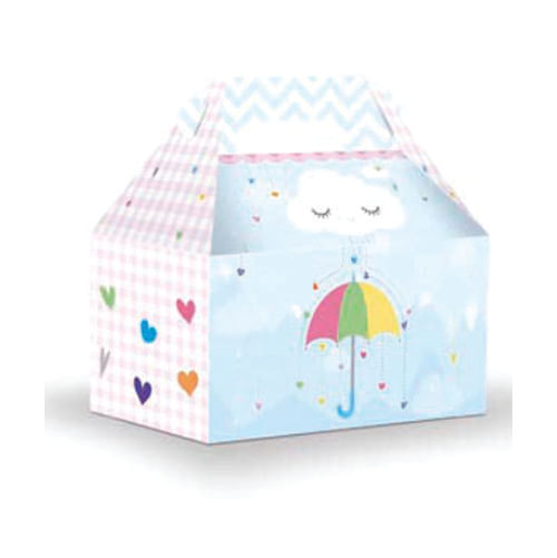 Caixa Surpresa Maleta Chuva De Amor C/ 8 Un Junco