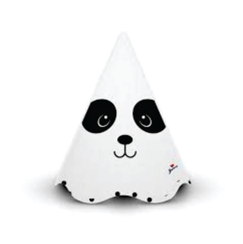 Chapéu Cone Panda C/ 8 Un Junco