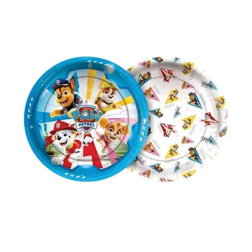 Prato 18 Cm Patrulha Canina C/ 8 Un Regina