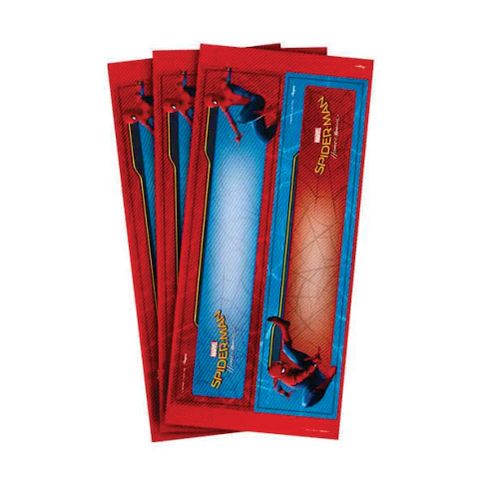 Adesivo P/ Garrafa Spider Man C/ 3 Un Regina