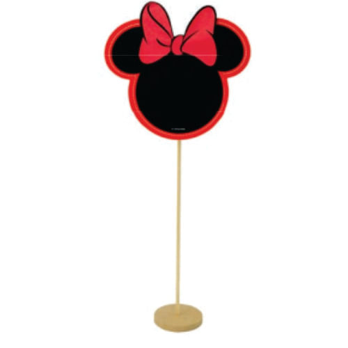 Mini Lousa Minnie Mouse C/ Haste (Mk0003) Grintoy