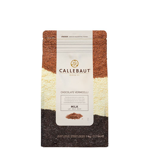 Vermicelli Chocolate Ao Leite Granualdo 1kg Mona Lisa Callebaut