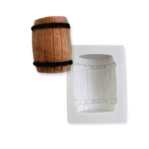 Molde Silicone Barril Medio Mzl Criaçoes