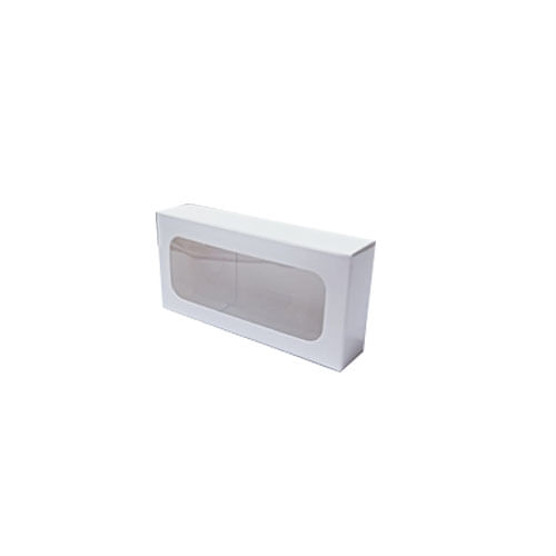 Caixa Envelope 6,5x13,5x3 8 Gomos Branca Pct C/ 10 Un Crystal For