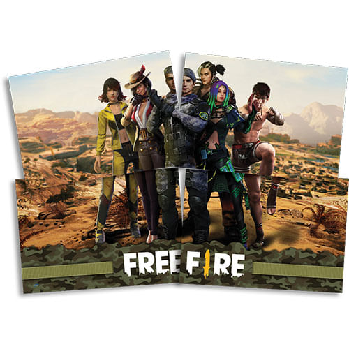 Painel Free Fire Festcolor