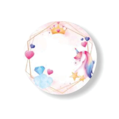 Painel Sublimado 40 Cm Unicornio Festplastik