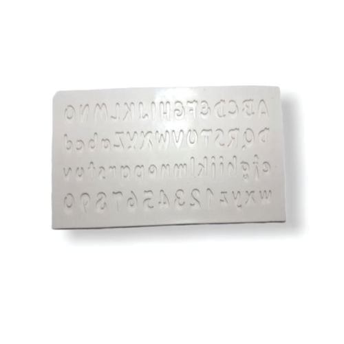 Molde Silicone Alfabeto/Numeros 2 (B5369) Vianna