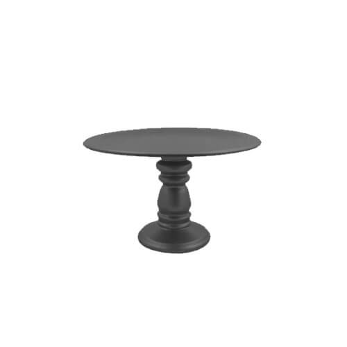 Boleira Disco Media Preto Ceramica A18 X L28 Cm (8493) Elaine