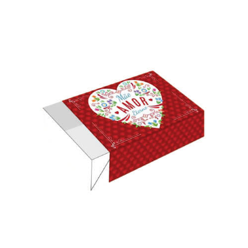 Caixa Divertida P/ 6 Doces Mãe Amor Eterno (453) C/ 10 Un Erika