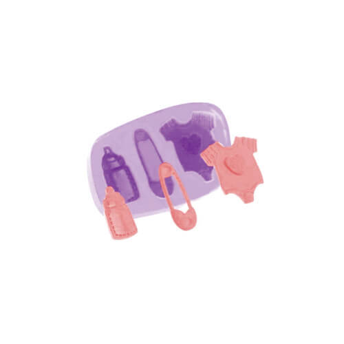 Molde Silicone Acessorio Bebe (Gmezn1125) Primechef