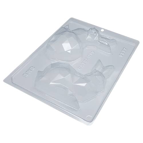 Forma Silicone Coelho Diamante (*9877) Bwb
