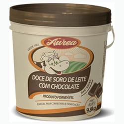 Doce De Leite C/ Chocolate 9,8 Kg Áurea