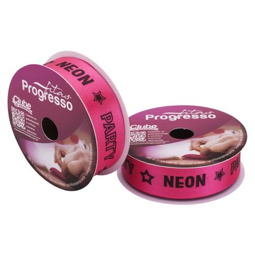 Fita Cetim Esta Neon 005d 10 Metros Progresso