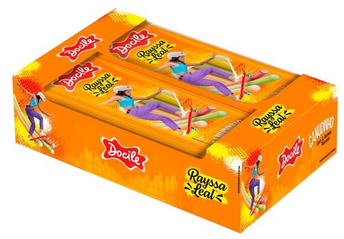 Bala Canudinho Rayssa 12x15 Gr Docile