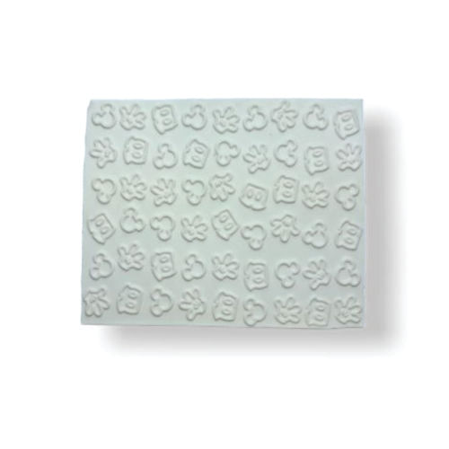 Molde Silicone Tapetinho Ratinho/Ratinha (B5256) Vianna