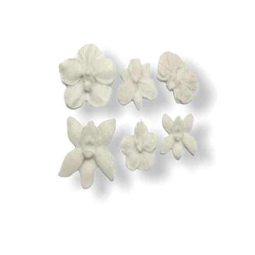 Molde Silicone 6 Orquideas (B5118) Vianna