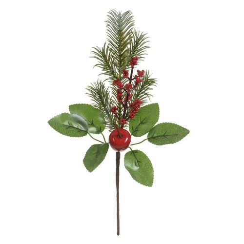 Haste Berry Natal Pick Vermelho 33cm (47664001) Florearte