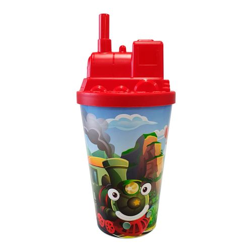 Copo Baby Toys 3d Trenzinho 350 Ml Neoplas