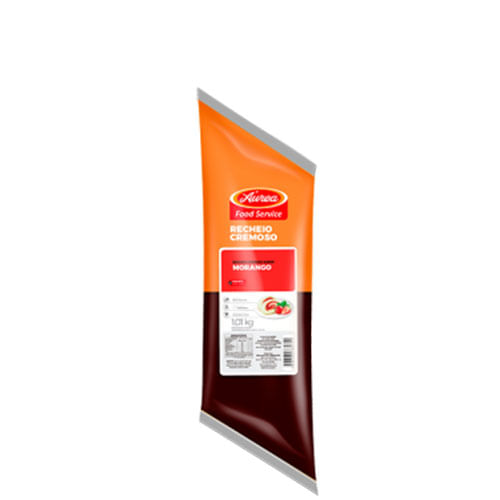 Recheio Cremoso De Morango 1,01 Kg Áurea