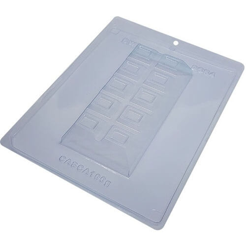Forma Silicone Barra De Chocolate Especial (*9664) Bwb