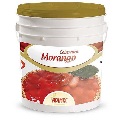 Recheio Granfil Morango 4 Kg Adimix