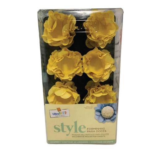 Forma P/ Doce Style C/ 40 Un Ultrafes