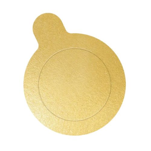 Base Ouro Redonda 10 Cm C/ 20 Un Ultra Fest