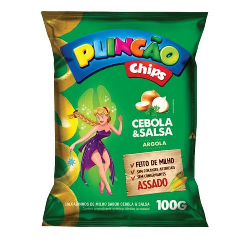 Chips Plincao Cebola 100 Gr Unidade Plinc
