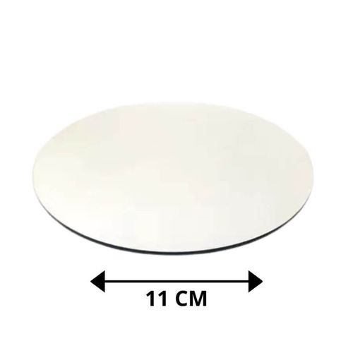 Prato Cake Board Mdf Redondo Liso 11 Cm (1824) Zaza